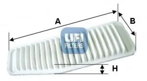 Фільтр повітряний UFI 3033800