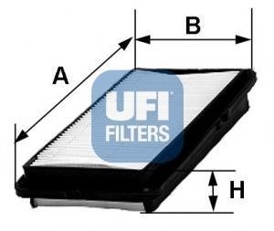 Фильтр воздушный UFI 3038000 (фото 1)