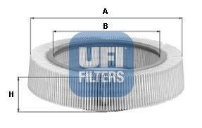 Фильтр воздушный UFI 3080000 (фото 1)