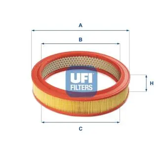 Воздушный фильтр UFI 30.802.01