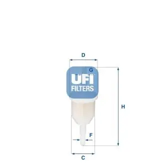 Фильтр топлива UFI 3100900