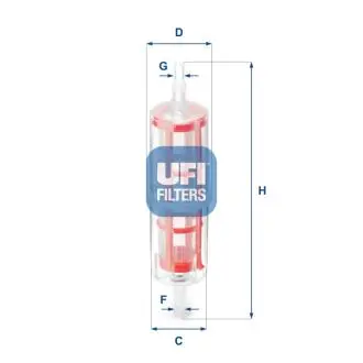 Фільтр палива UFI 3101500
