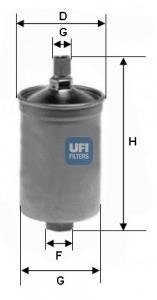 Фильтр топлива UFI 3150300