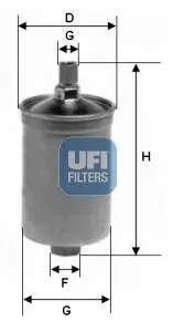 Фильтр топлива UFI 3150300