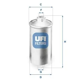 Фильтр топлива UFI 3150400 (фото 1)