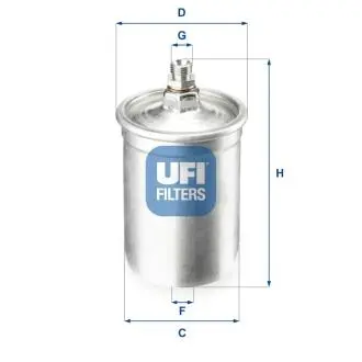 Топливный фильтр UFI 31.505.00