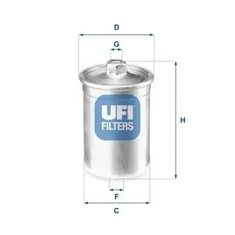 Фільтр палива UFI 3150600