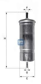 Фильтр топлива UFI 3150800