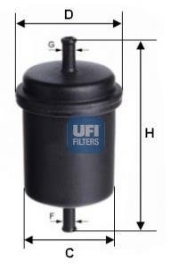 Фильтр топлива UFI 3151200 (фото 1)
