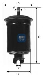 Фильтр топливный Mazda 323 UFI 3151600