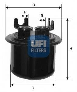 Фильтр топлива UFI 3153900