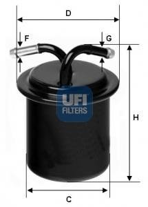 Фильтр топлива UFI 3154100