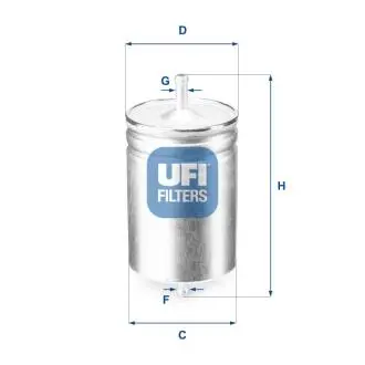 Топливный фильтр UFI 31.583.00