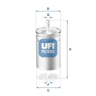 Топливный фильтр UFI 31.611.00