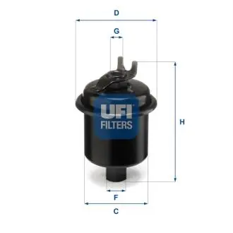 Фильтр топлива UFI 3162100
