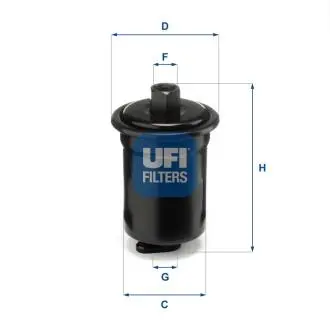 Фільтр палива UFI 3171200