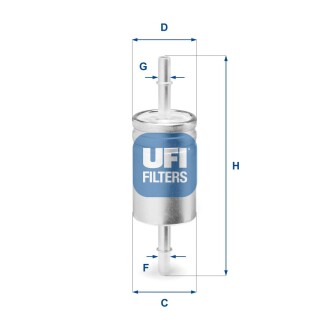 Топливный фильтр UFI 31.740.03