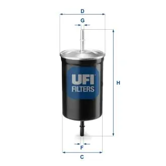 Топливный фильтр UFI 31.747.00