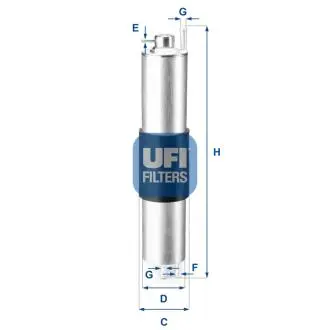 Фильтр топлива UFI 3184700