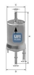 Фильтр топлива UFI 3185300