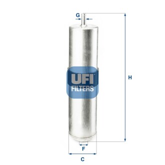 Фильтр топливный UFI 31.857.04 (фото 1)