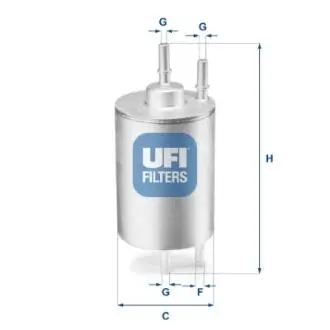 Топливный фильтр UFI 31.958.00