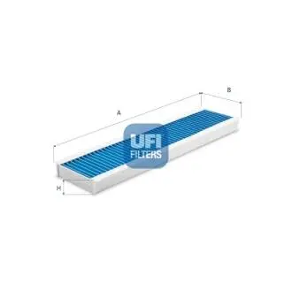 Фільтр салону із елементами активованого вугілля MINI (R50, R53), (R52) 1.4D/1.6 06.01-07.08 UFI 3413700