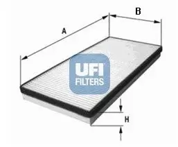 Фільтр салону UFI 53.027.00
