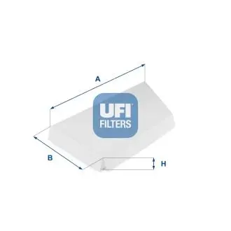 Фільтр салону UFI 5304400