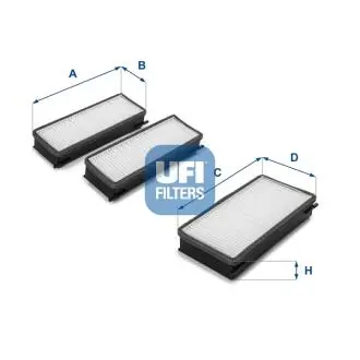 Фільтр повітря (салону) UFI 5307000