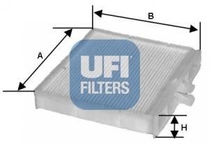Фильтр воздуха (салона) UFI 5309000 (фото 1)