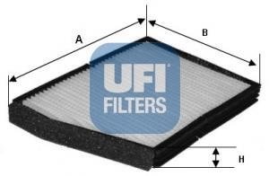 Фильтр воздуха (салона) UFI 5309900 (фото 1)