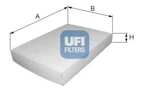 Фильтр воздуха (салона) UFI 5312200