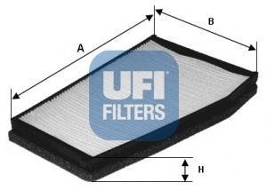 Фильтр воздуха (салона) UFI 5313300 (фото 1)