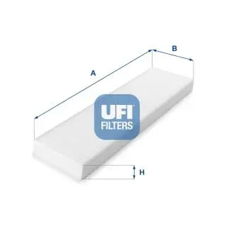 Фильтр салона UFI 53.156.00