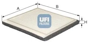 Фільтр повітря (салону) UFI 5318800