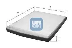 Фильтр воздуха (салона) UFI 5320500