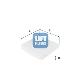 Фильтр салона UFI 5321000