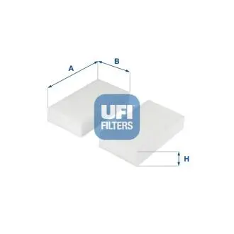 Фільтр повітря (салону) UFI 5325300
