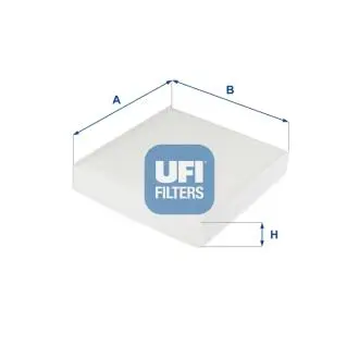 Фильтр салона UFI 53.256.00