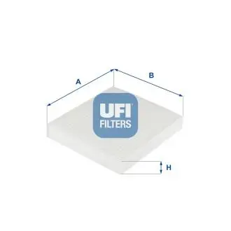Фильтр салона UFI 53.261.00