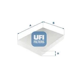 Фильтр салона UFI 53.314.00