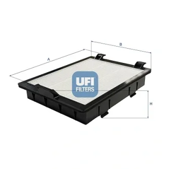 Фільтр салону (277x189x66мм, фільтруючий елемент) CATERPILLAR 314E, 321DLCR, 323DL, 329D, 329D2, 329F, 336D2, 336DL, 345D, 6015B, M314F, M315F, M316F, M317F, M318F, M320F, M322F, M323F, MH3022 UFI 5362600