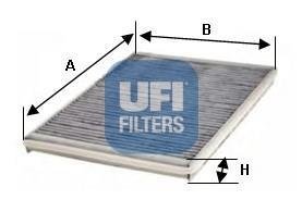 Фильтр салона UFI 54.116.00