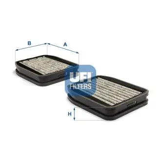 Фильтр салона UFI 5413200