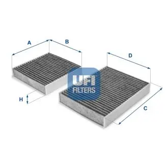 Фильтр салона UFI 54.164.00