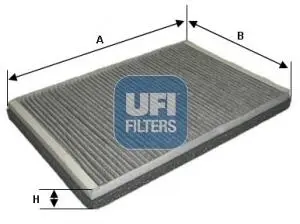 Фільтр повітря (салону) UFI 5416900