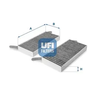 Фильтр салона UFI 54.173.00