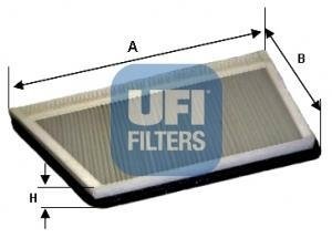 Фильтр воздуха (салона) UFI 5419400 (фото 1)