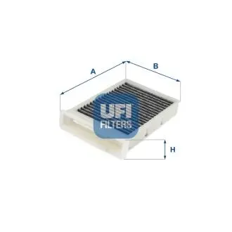 Фильтр салона угольный UFI 54.265.00